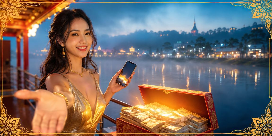 Hình ảnh trò chơi casino khiêu vũ ánh sáng đa sắc